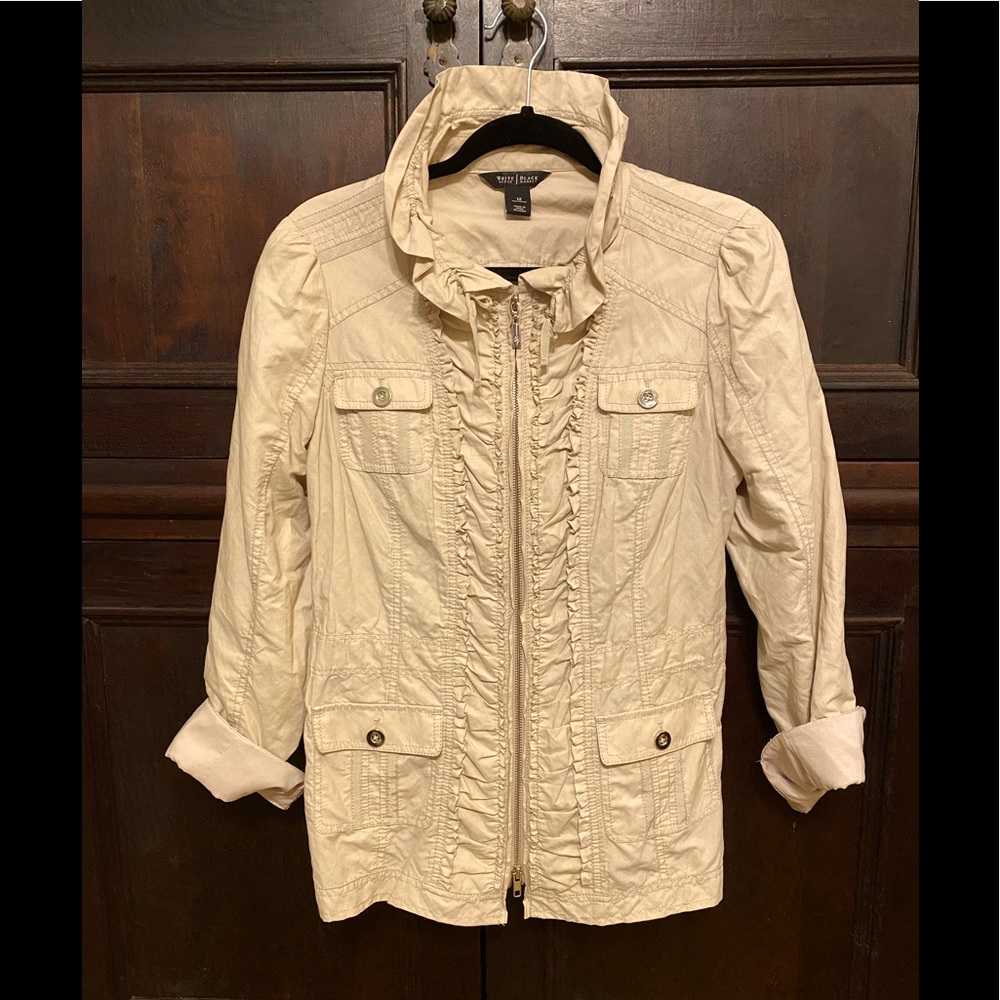 White House Black Market lightweight jacket.